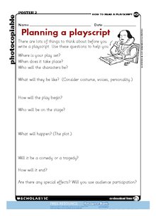 Playscript planner