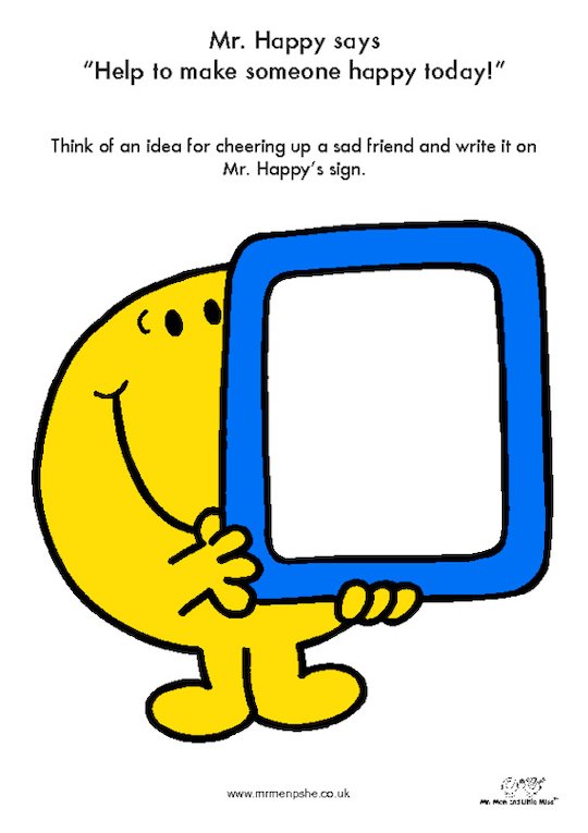Mr Happy says