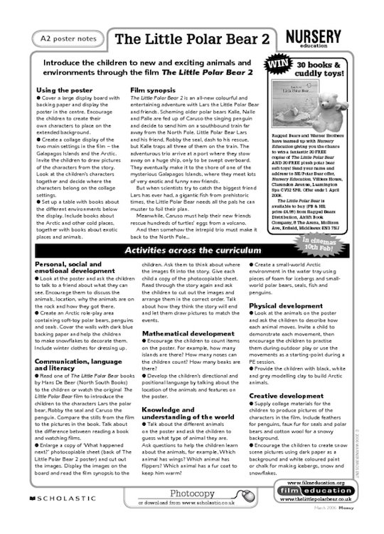 The Little Polar Bear 2 - activities