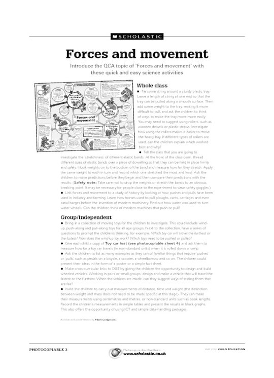 Forces and movement