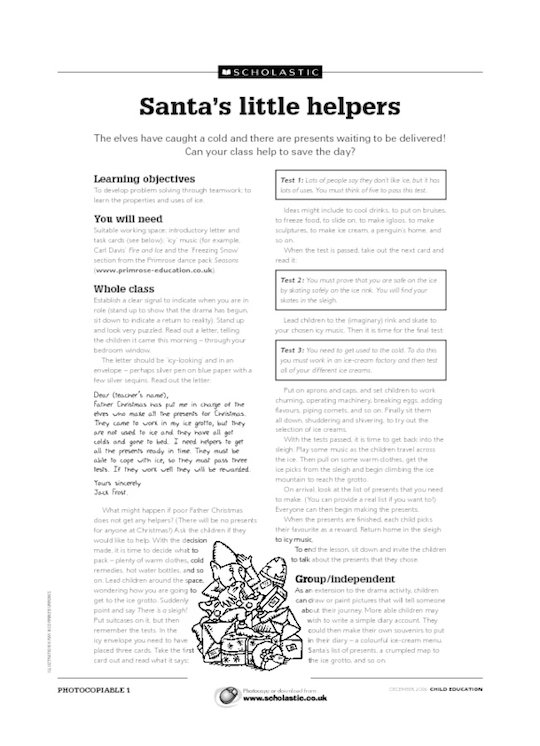 Santa's little helpers