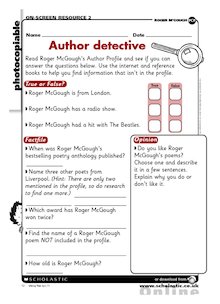 Roger McGough – Author detective