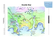 Map of Sandy Bay