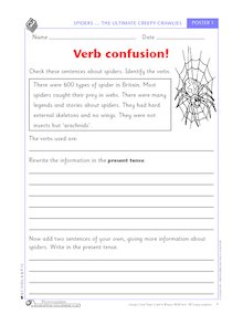 Verb confusion! – The present tense