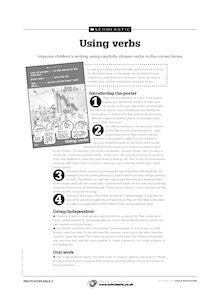 Using verbs