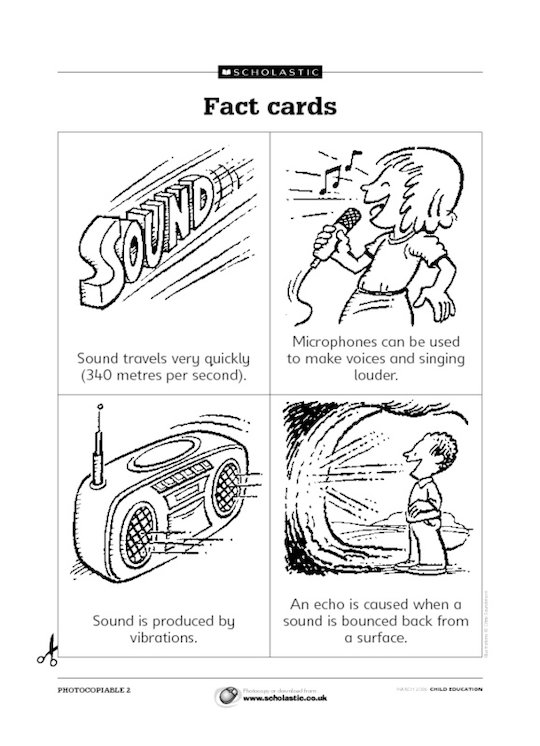 Sound - fact cards 2
