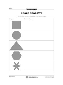 Shape shadows