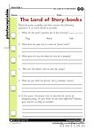 'The Land of Story-books' by Robert Louis Stevenson - comprehension (1 page)