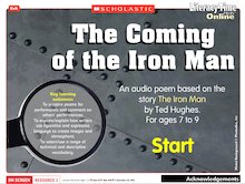The Coming of the Iron Man – poem interactive resource