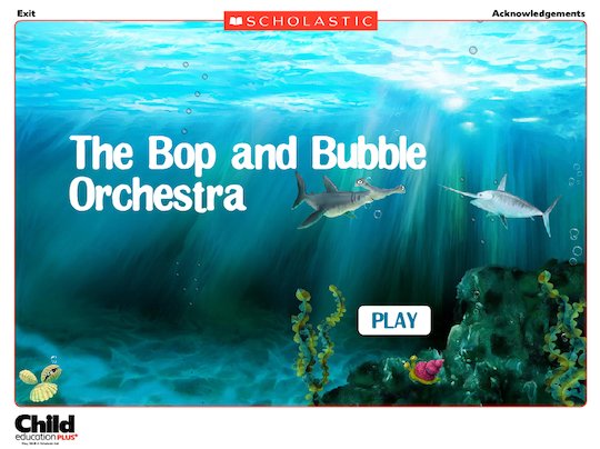 Sydney and the shipwreck: Bop and Bubble Orchestra
