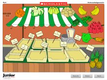 French food words game – interactive resource