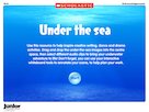 Under the sea – creative writing interactive resource
