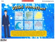 Wild weather – animated resource