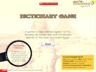 Egyptian dictionary quiz game