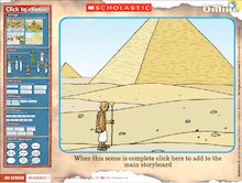 Ancient Egyptian mystery story – interactive resource