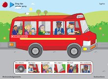 The Wheels on the Bus – interactive