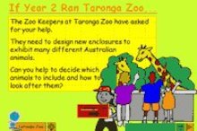 At the Zoo – webquest