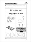 Design an Id-ul-Fitr card (1 page)