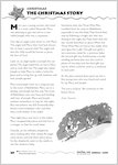 The Christmas story (3 pages)