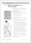 Help your children to 'read' people (1 page)
