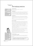 Anti-bullying medicine (1 page)