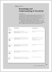 Knowledge and Understanding of the World - overview grid (1 page)