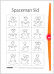 Spaceman Sid & Mrs Muddle (2 pages)