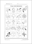 Long vowel phonemes (1 page)