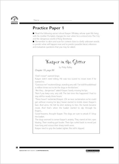 Practice paper 1