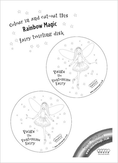 Rainbow Magic Fairy Disk