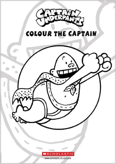 Colour Captain Underpants!