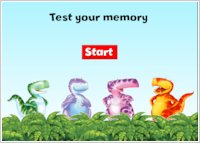 Dinosaur Roar! Memory Game