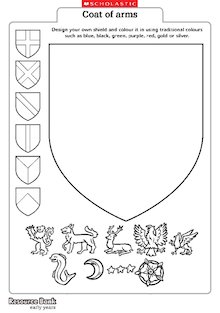 Coat of arms template