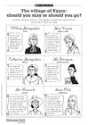 The Great Plague worksheets
