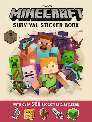 Minecraft: Survival Sticker Book