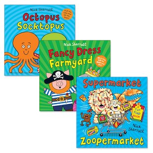 Nick Sharratt Pack x 3