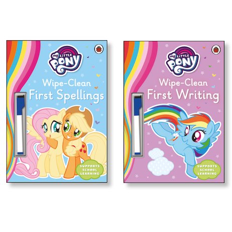 My Little Pony Wipe-Clean Learning Pair