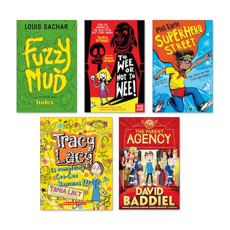 Funny Fiction Age 9+ Pack x 5