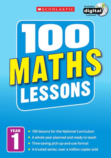 100 Maths Lessons Years 1-6 Pack x 6