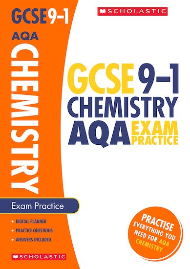 GCSE Grades 9-1: Chemistry AQA Exam Practice Book x 10