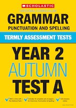 Termly Assessment Tests: Year 2 Grammar, Punctuation and Spelling Test A x 10