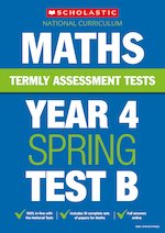 Termly Assessment Tests: Year 4 Maths Test B x 10