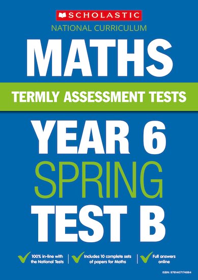 Year 6 Maths Test B x 10