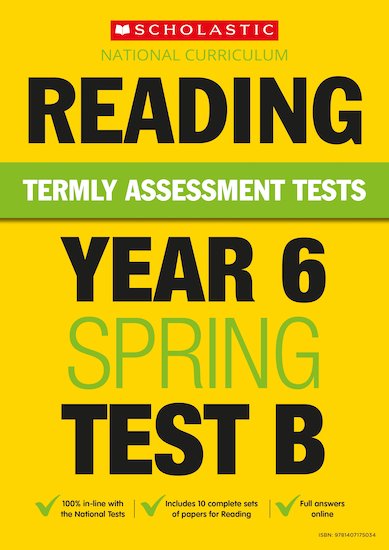 Year 6 Reading Test B x 10