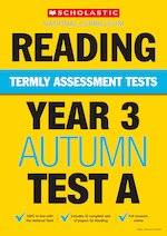 Termly Assessment Tests: Year 3 Reading Tests A, B and C x 90