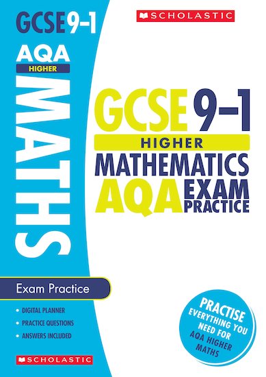 Higher Maths AQA Exam Practice Book x10