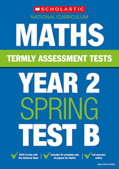 Termly Assessment Tests: Year 2 Maths Test B x 30