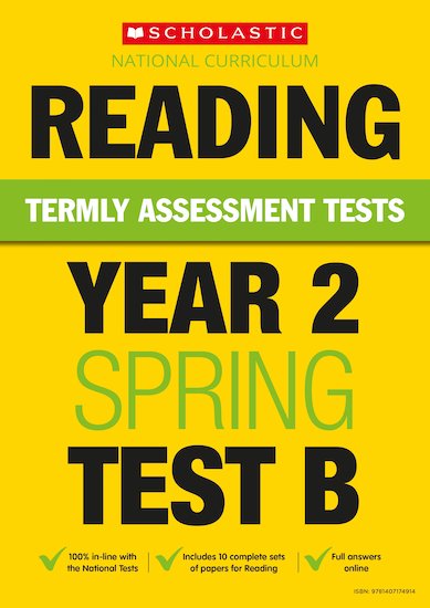 Termly Assessment Tests: Year 2 Reading Test B x 30