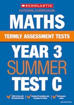Termly Assessment Tests: Year 3 Maths Test C x 30