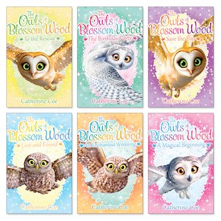 The Owls of Blossom Wood Pack x 6